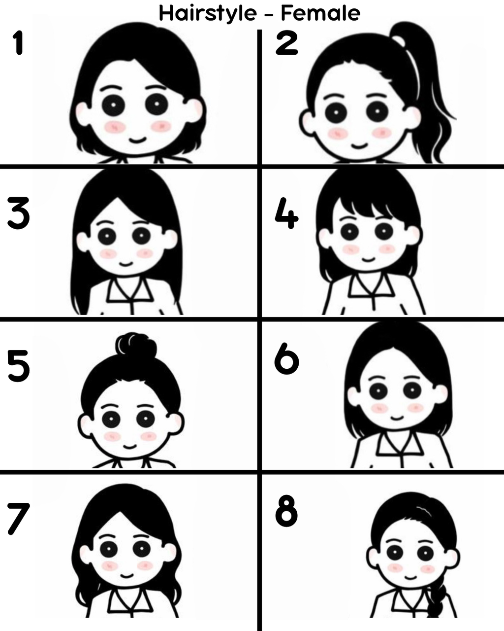 Character Card Stickers - Describe your the recipient!