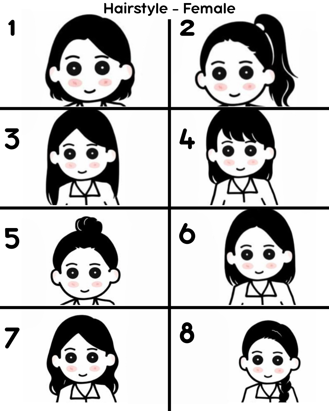 Character Card Stickers - Describe your the recipient!