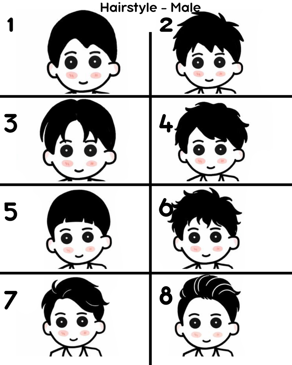 Character Card Stickers - Describe your the recipient!